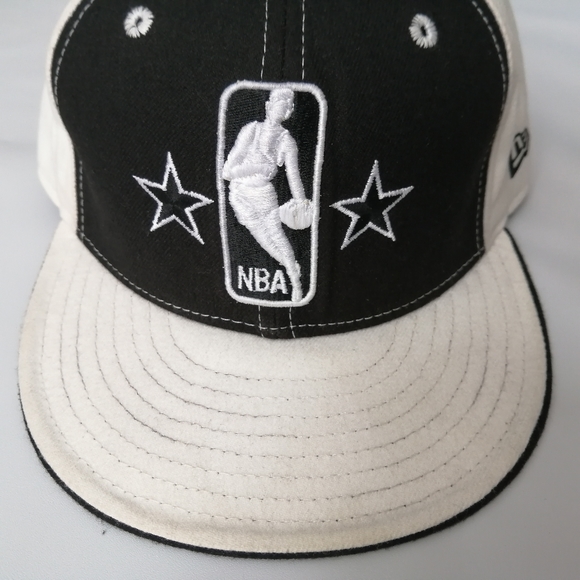 NBA Logo Y2K New Era Cap 7 1/2 - Picture 3 of 13